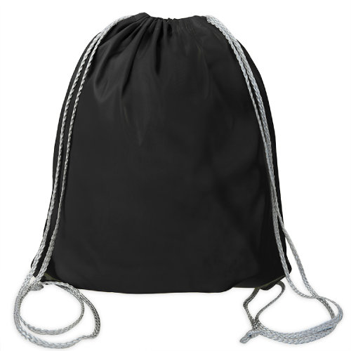 Рюкзак мешок RAY со светоотражающей полосой (черный)