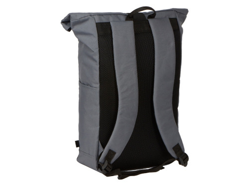 Рюкзак на липучке Vel из переработанного пластика, серый