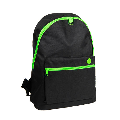 Рюкзак TOWN (черный, зеленый)