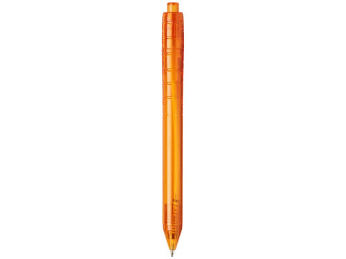 Ручка шариковая Vancouver, оранжевый прозрачный