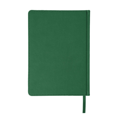 Ежедневник недатированный Bliss,  формат А5, в линейку (зеленый)