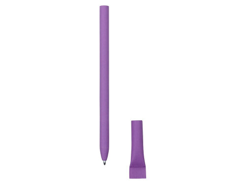 Ручка картонная с колпачком Recycled, фиолетовый (Р)