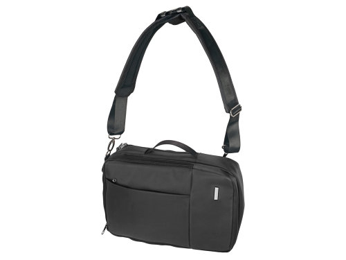 Рюкзак-трансформер Duty для ноутбука, черный (без шильда)