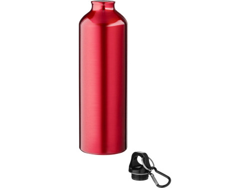 Бутылка для воды с карабином Oregon, объемом 770 мл, красный