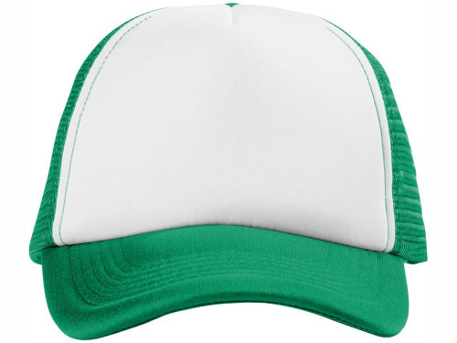 Бейсболка Trucker, зеленый/белый