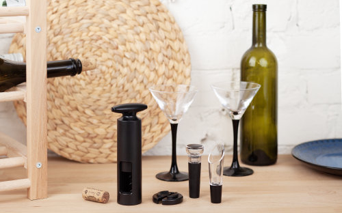 Набор винный "Винотека", черный