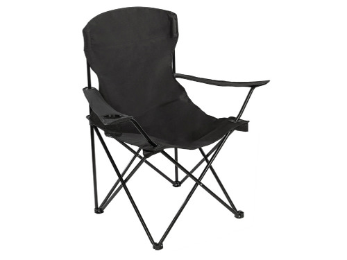 Складной стул для отдыха на природе Camp, черный
