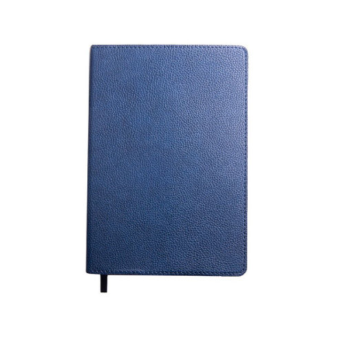 Ежедневник недатированный портфолио Mark, формат А5, в линейку
 (темно-синий)