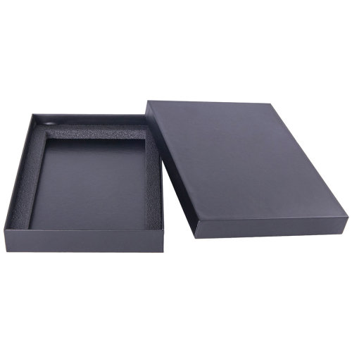 Коробка подарочная для ежедневника с ложементом, размер 13  х 21 см (черный)