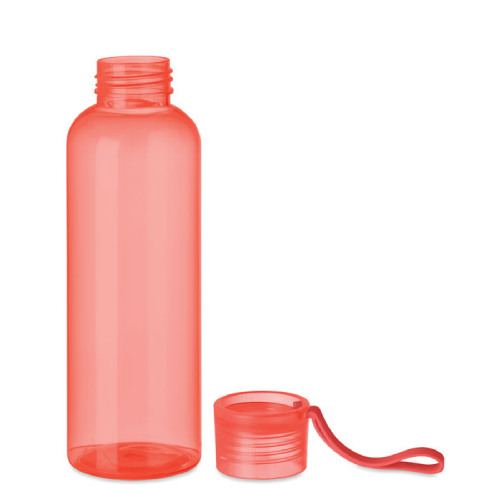 Спортивная бутылка из тритана 500ml (прозрачно-красный)
