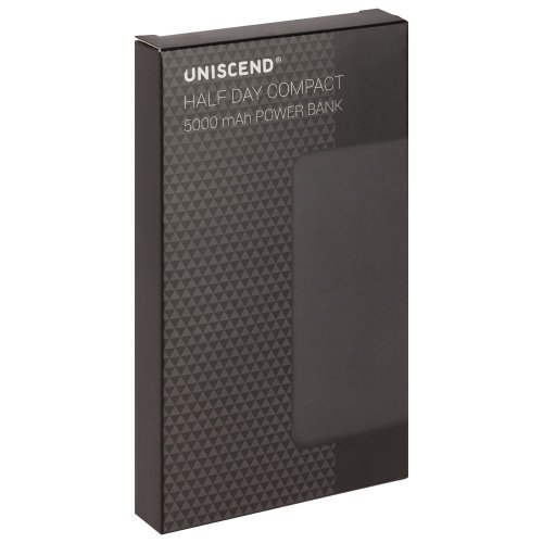 Внешний аккумулятор Uniscend Half Day Compact 5000 мAч, черный