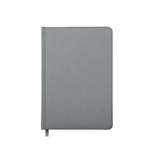 Ежедневник недатированный Campbell, формат А5,  в линейку (светло-серый)