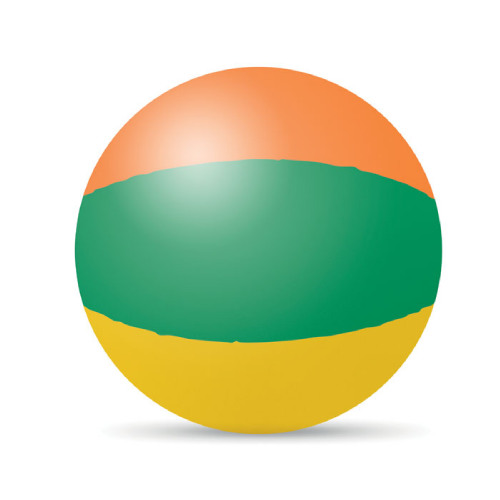 Мяч надувной пляжный (многоцветный)