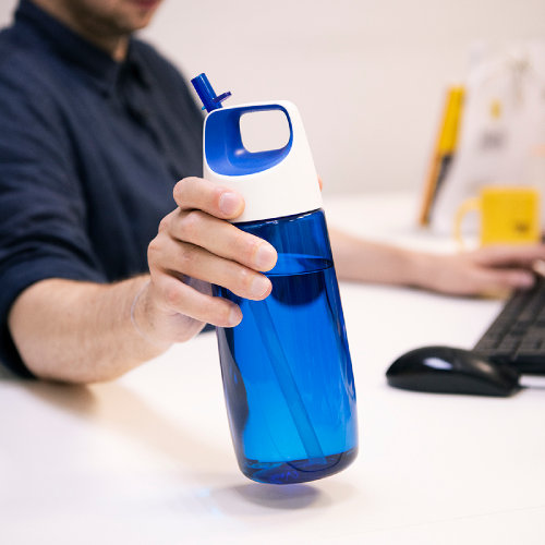 Бутылка для воды TUBE, 700 мл (синий)