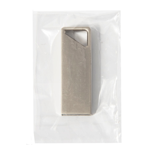 USB flash-карта SPLIT (8Гб), серебристая, 3,6х1,2х0,5 см, металл (серебристый)