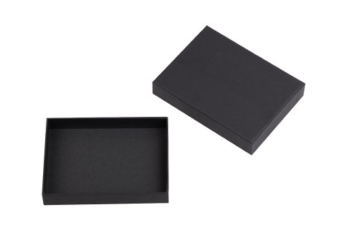 Подарочная коробка без ложемента (крышка-дно, 15,5 х 2,7 х 11,5 см), черный