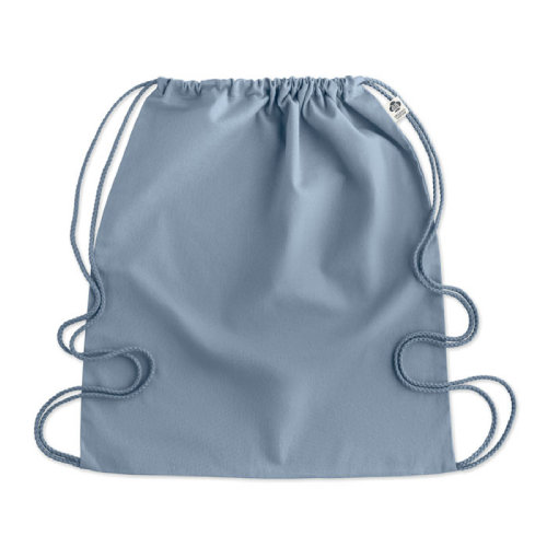 Рюкзак на шнурках (голубой)