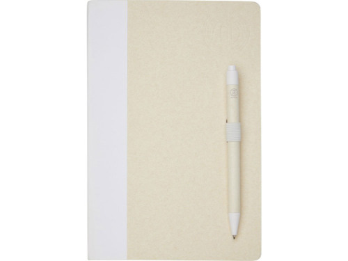 Блокнот размером A5 и шариковая ручка Dairy Dream, белый
