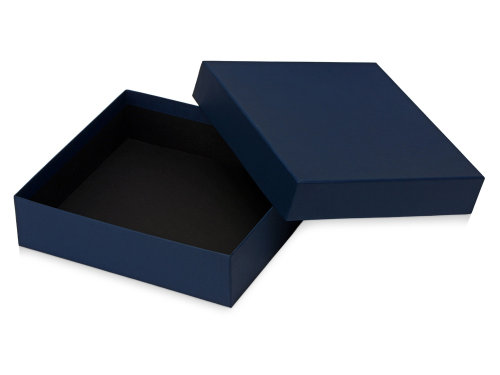 Подарочная коробка с эфалином Obsidian L 243 х 208 х 63, синий