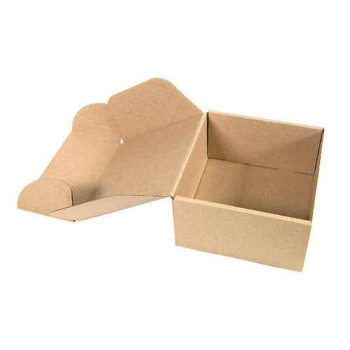 Коробка подарочная mini BOX, (коричневый)