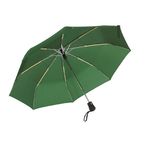 Автоматический ветроустойчивый складной зонт BORA (тёмно-зелёный)