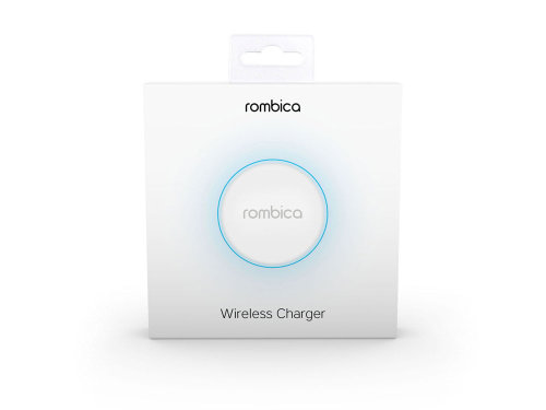 Беспроводное зарядное устройство Rombica  NEO Core Quick c быстрой зарядкой, белый (с лого)