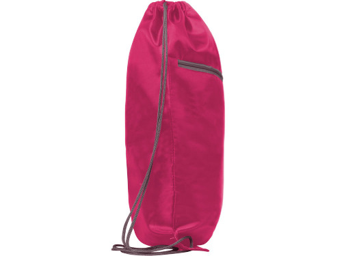 Рюкзак-мешок NINFA с карманом на молнии, фуксия