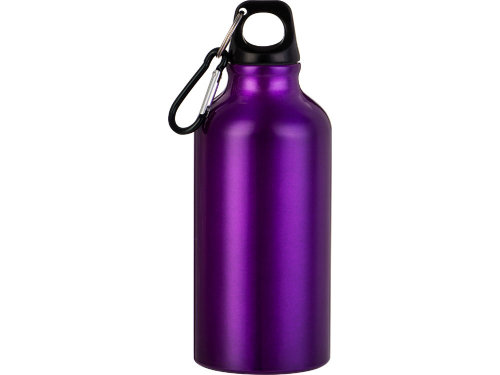 Бутылка Hip S с карабином 400мл, пурпурный
