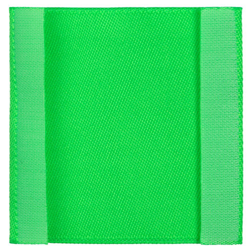 Лейбл тканевый Epsilon, L, зеленый неон