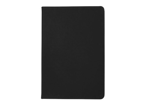 Бизнес-блокнот C2 софт-тач, твердая обложка, 128 листов, черный
