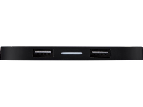 USB-хаб с беспроводной зарядкой Tile, черный