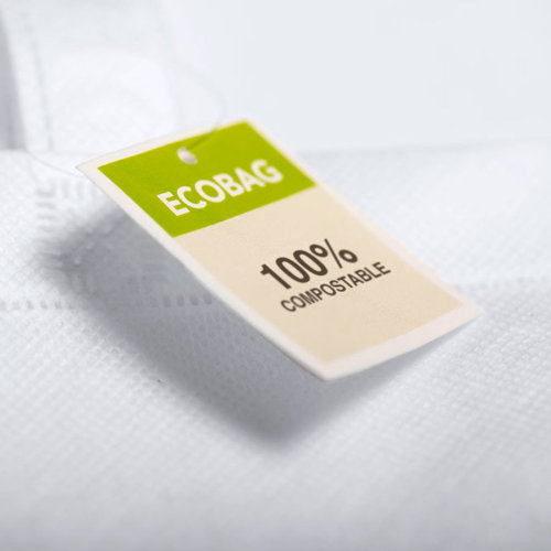 Сумка для покупок MOLTUX, белый, 40x36 см, 100% пластик PLA (белый)