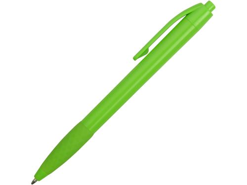 Ручка пластиковая шариковая Diamond, зеленое яблоко