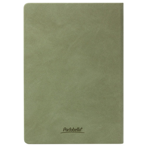 Ежедневник Stella недатированный с магнитом на обложке, светло-зеленый
