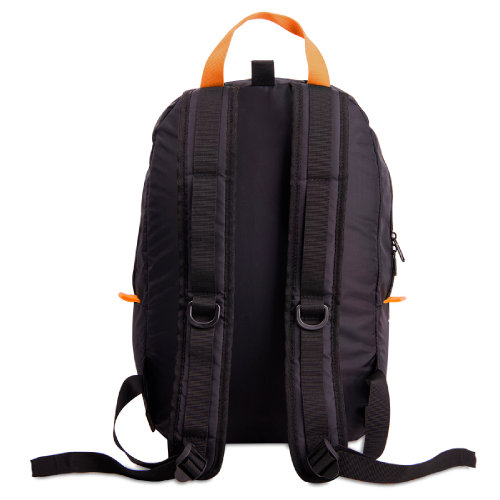 Рюкзак INTRO с ярким подкладом (оранжевый, черный)
