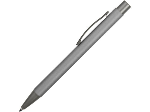 Ручка металлическая soft touch шариковая Tender, серый