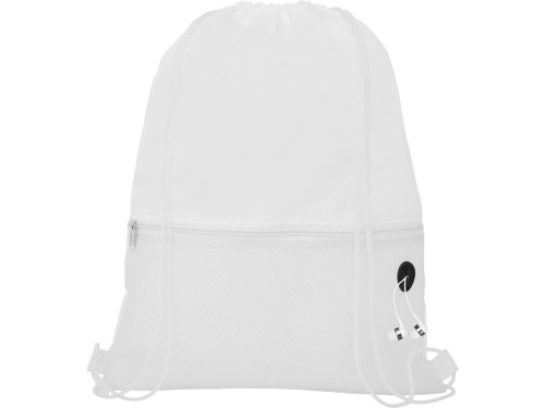 Сетчастый рюкзак со шнурком Oriole, белый