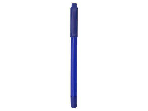 Ручка шариковая пластиковая Delta из переработанных контейнеров, синяя