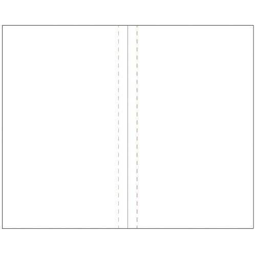 Бизнес-блокнот  А6 "Casual",  твердая обложка,  клетка (оранжевый)