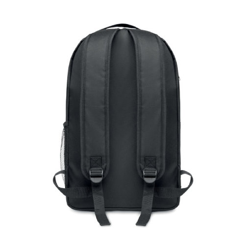 Рюкзак из RPET с фонариком (черный)