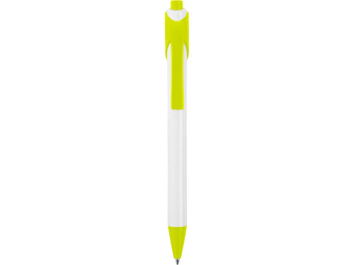 Ручка шариковая Тукан, белый/салатовый