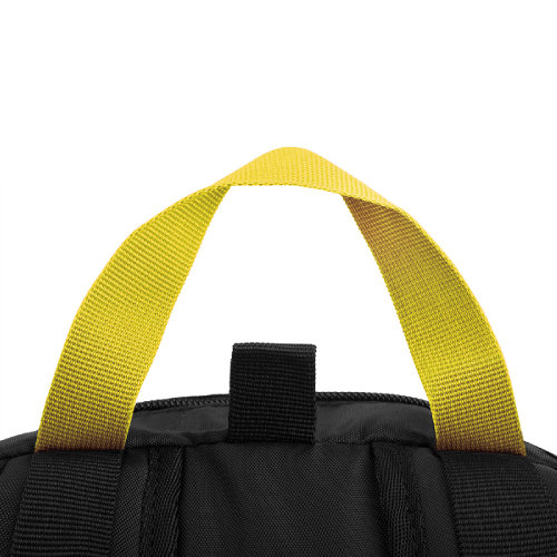 Рюкзак INTRO с ярким подкладом (желтый, черный)