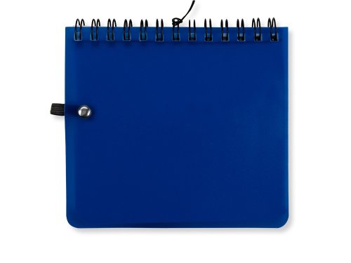 Блокнот А6 Журналист с ручкой, синий