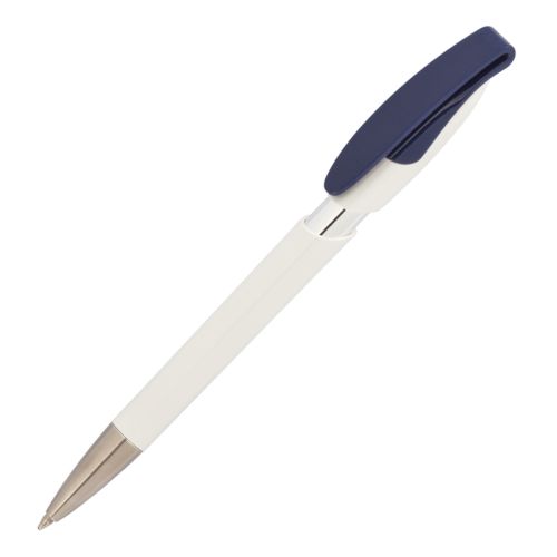 Ручка шариковая RODEO M, белый с синим