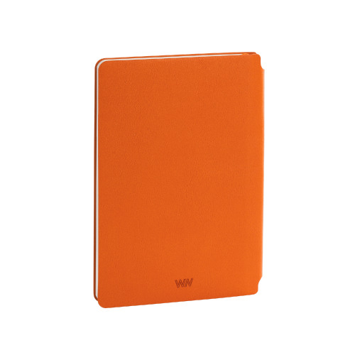 Ежедневник недатированный "Альба", формат А5, гибкая обложка, оранжевый