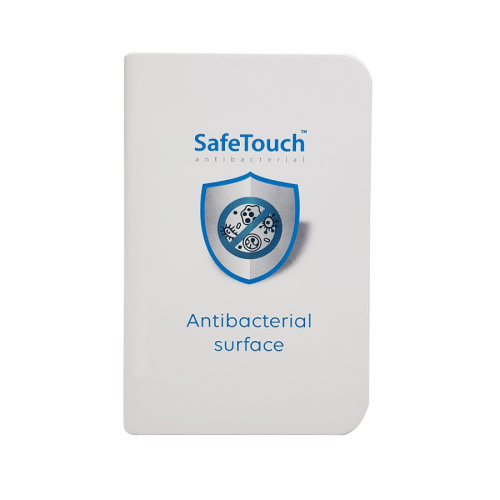 Универсальный аккумулятор SHAKY SAFE TOUCH (4000mAh), с антибактериальной защитой (белый)