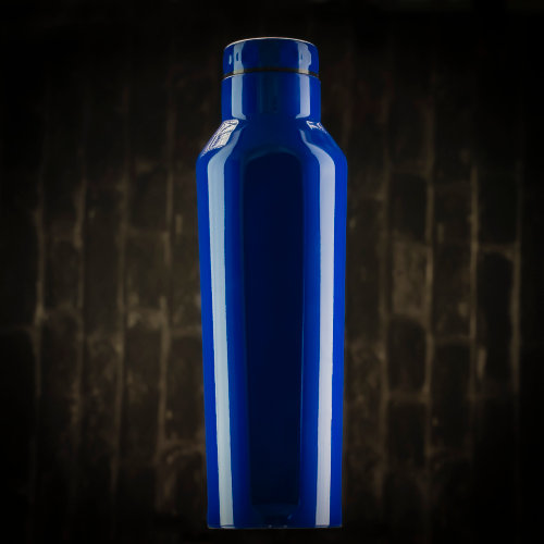 Термобутылка для напитков E-shape, синий