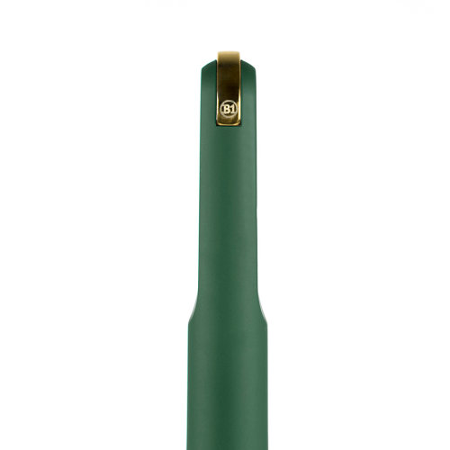 Ручка шариковая FARO, покрытие soft touch (темно-зеленый, золотистый)