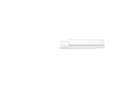 Капиллярная ручка в корпусе из переработанного материала rPET RECYCLED PET PEN PRO FL, белый с салатовым