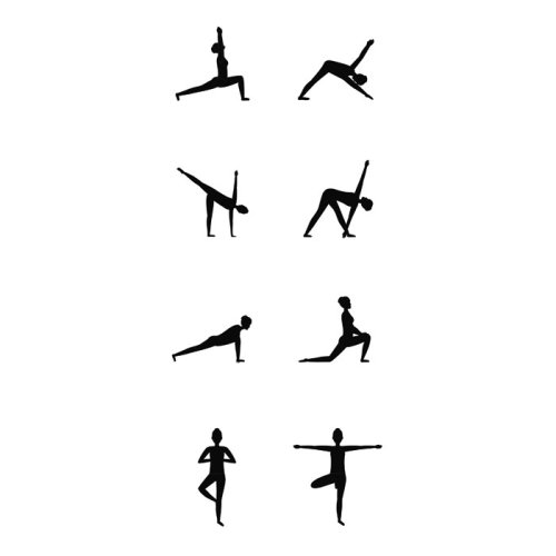 Набор для фитнеса и йоги (черный)